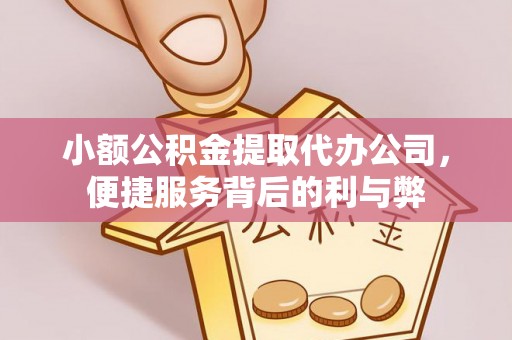清原小额公积金提取代办公司，便捷服务背后的利与弊