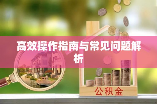 清原高效操作指南与常见问题解析