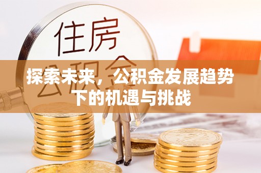 清原探索未来，公积金发展趋势下的机遇与挑战